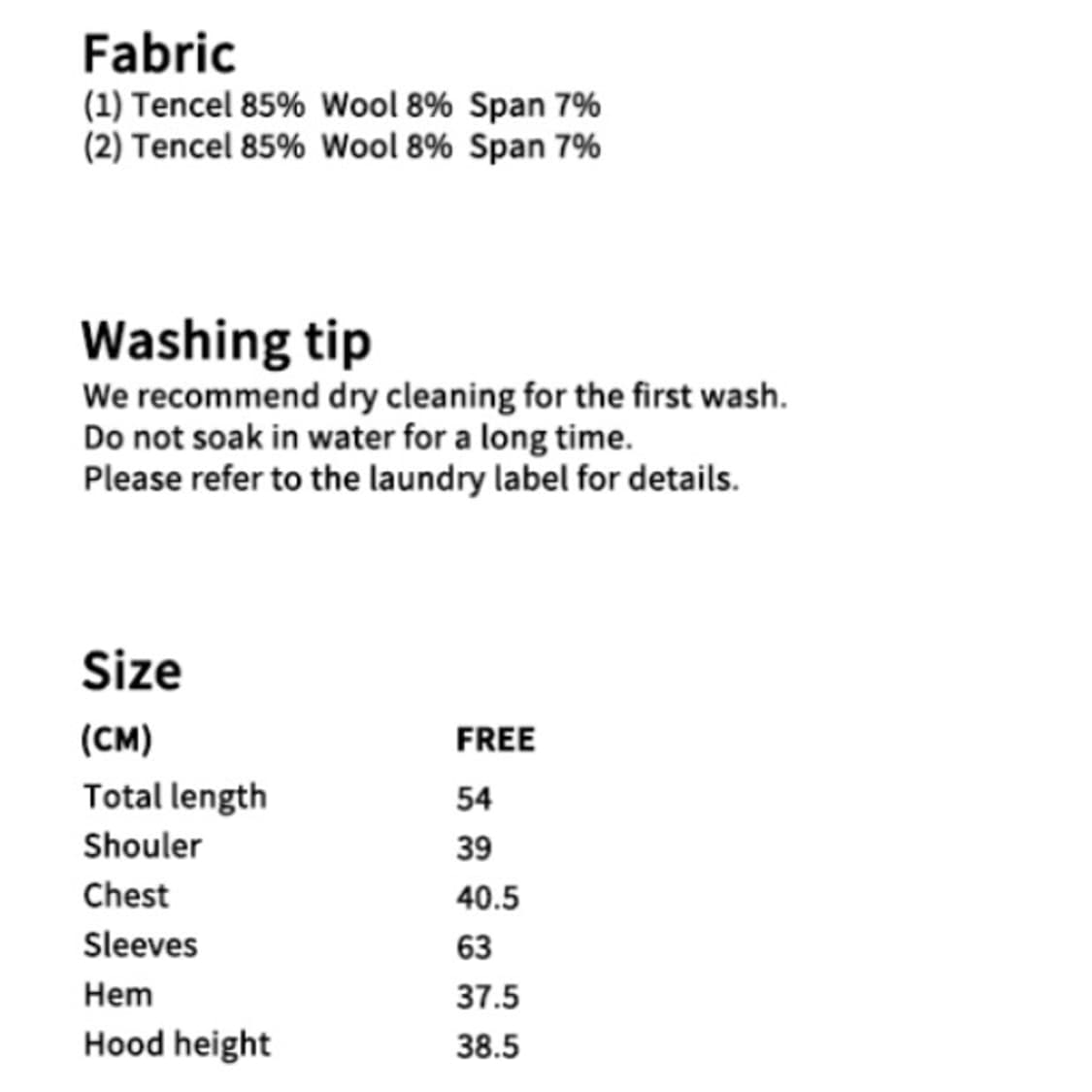 크랭크 소프트 립 후드 탑 네이비 상품이미지3