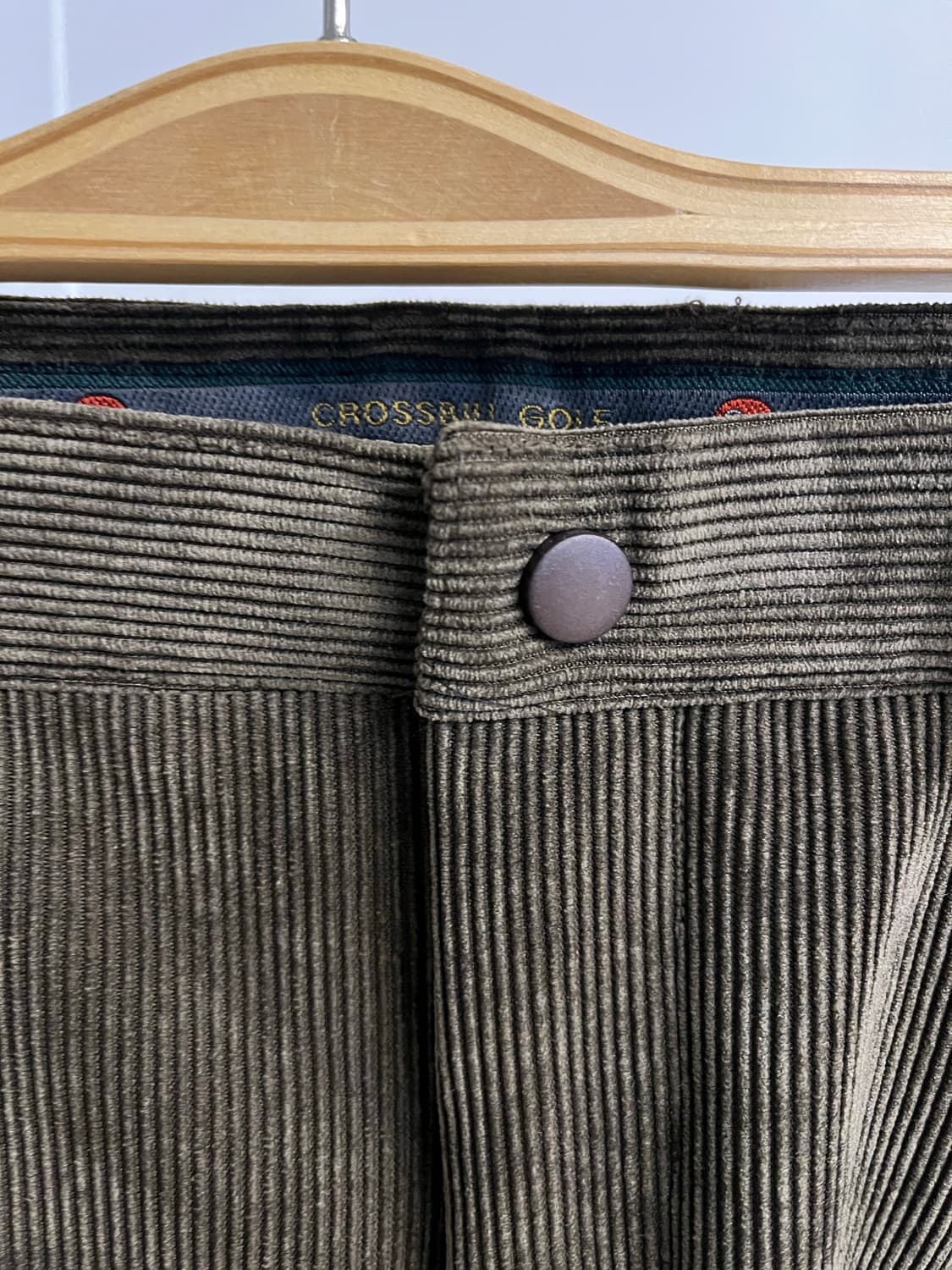 카키 코듀로이 팬츠 상품이미지3