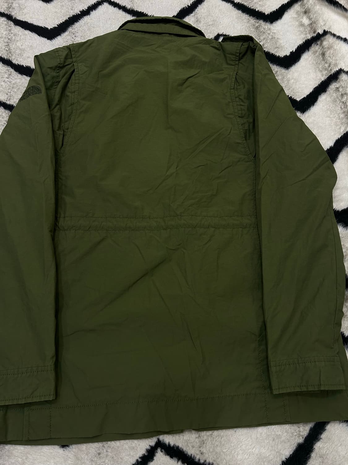 [XL]노스페이스 밀리터리 사파리 바람막이/카키 상품이미지5