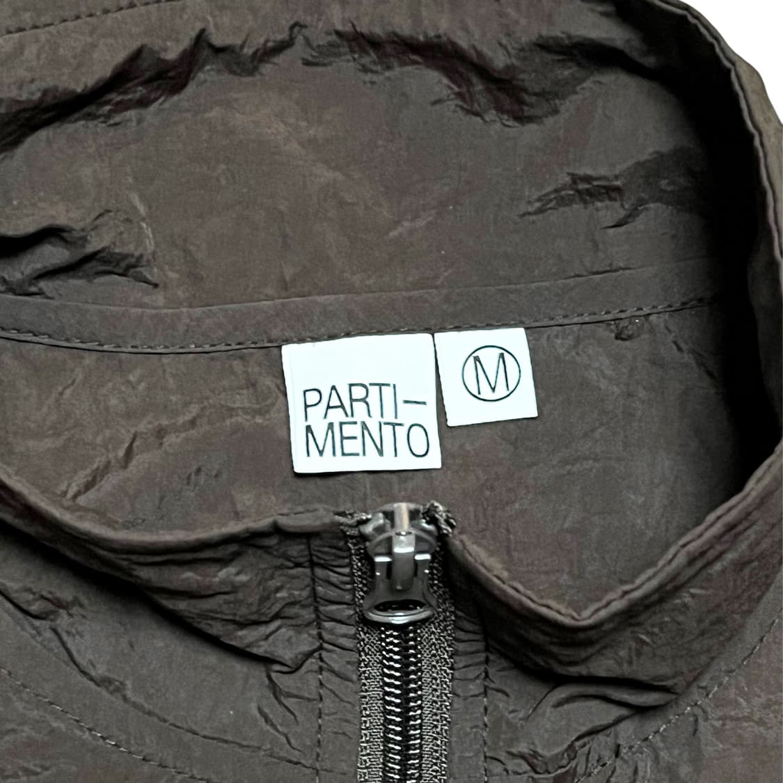 Partimento, Nylon Half Zip-Up Shirt_Brow 상품이미지6
