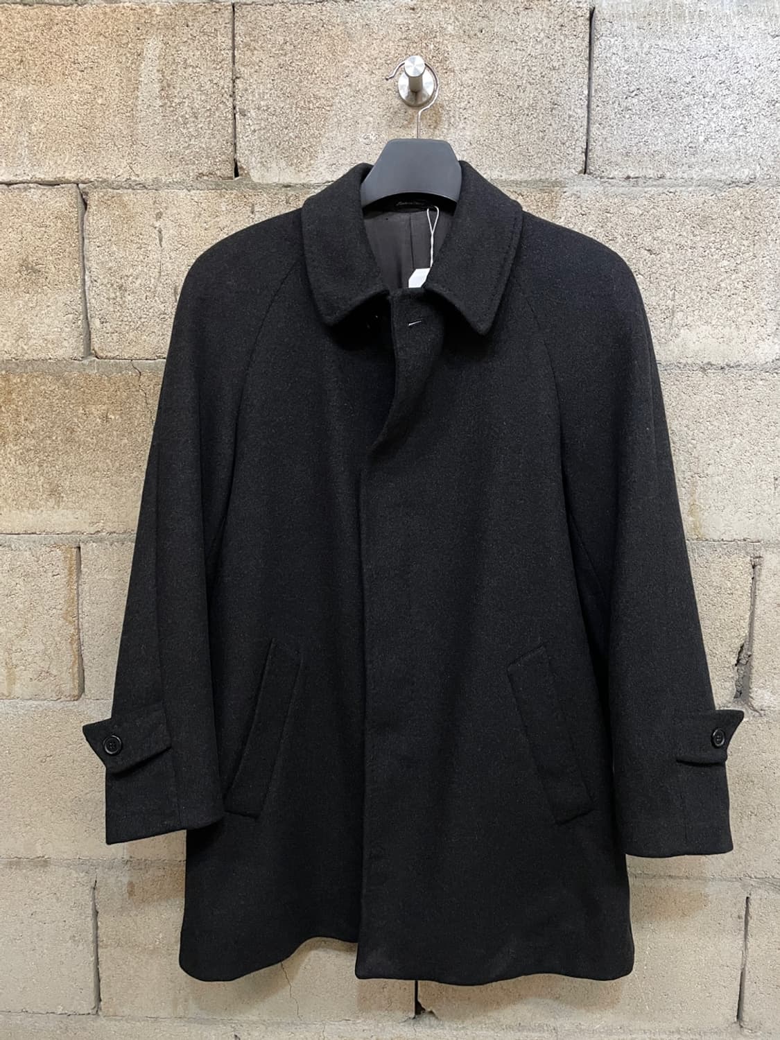 알렉산더 맥퀸 캐시미어 블렌드 싱글 코트  상품이미지1