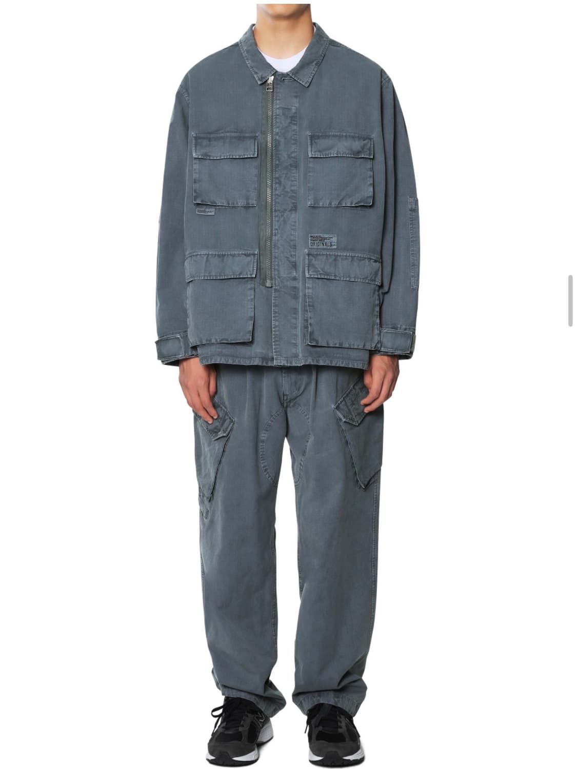 디스이즈네버댓 오버다이드 BDU 자켓 슬레이트 L사이즈 상품이미지2