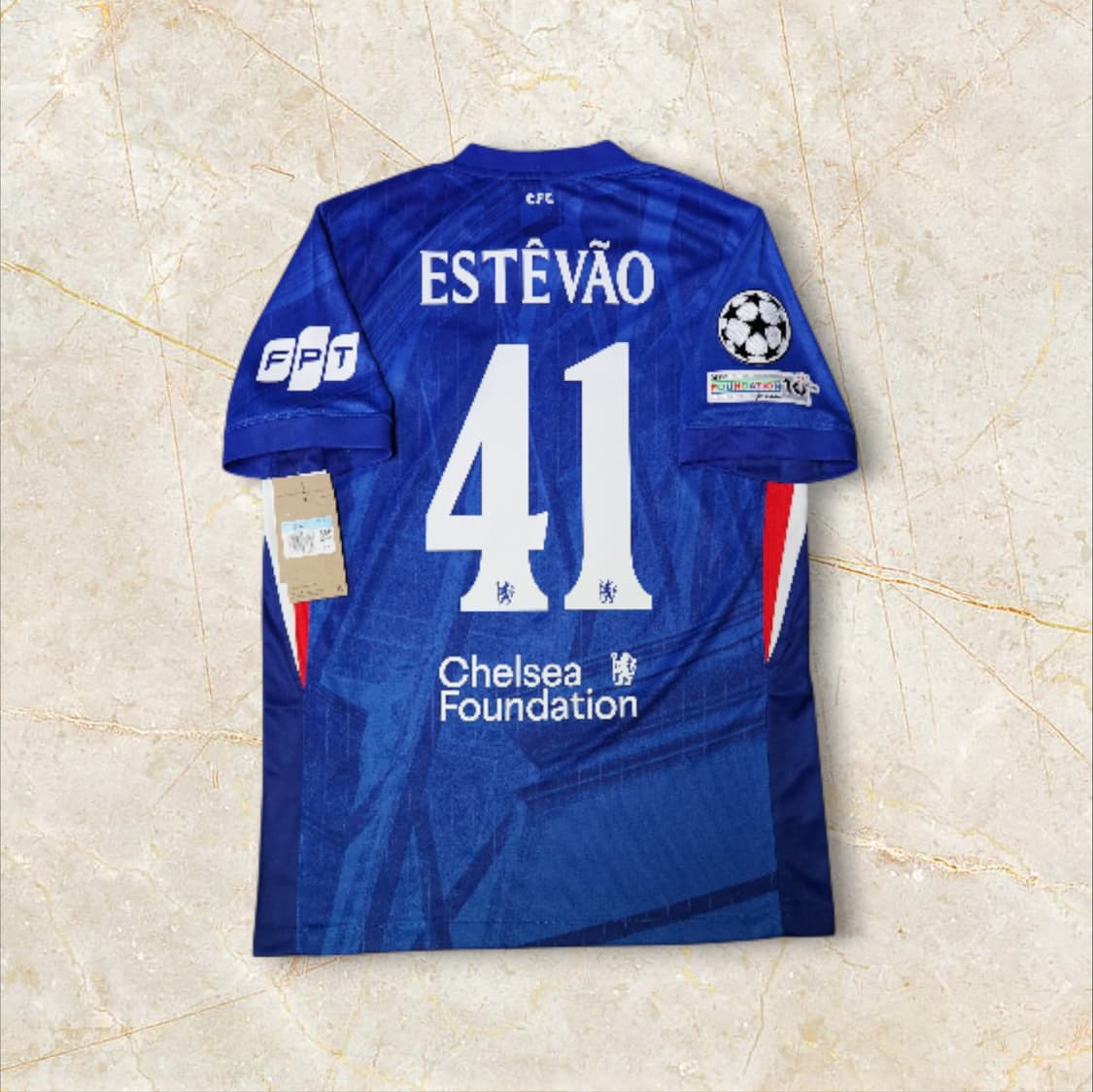[해외 M] 25/26 첼시 에스테방 홈 챔스 유니폼 상품이미지1