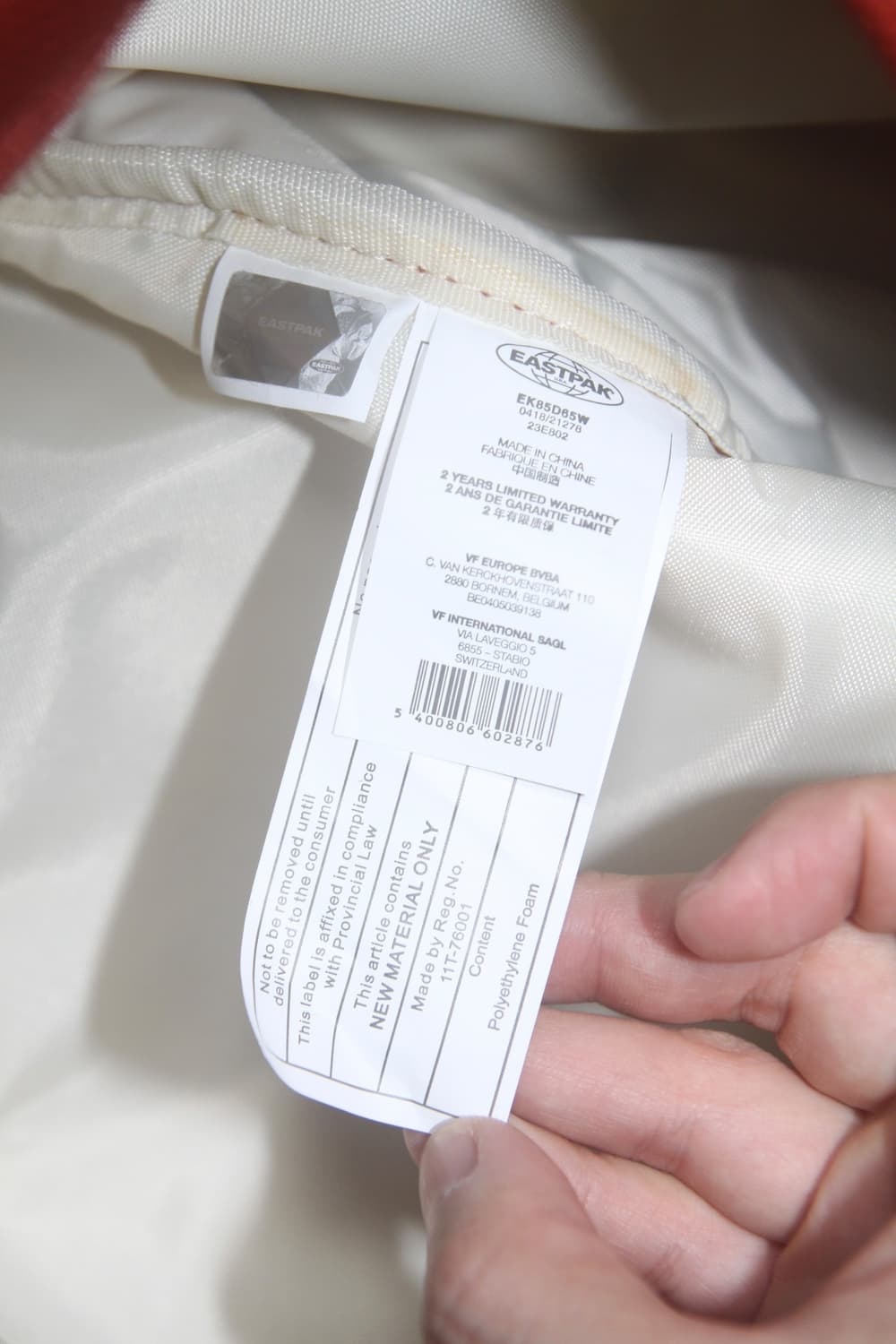 라프시몬스 18FW 이스트팩 단추 슬링백 상품이미지9