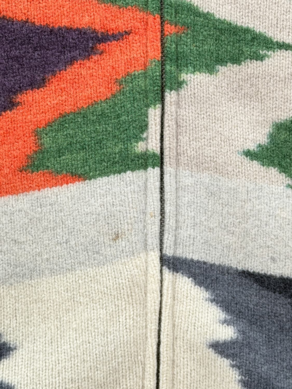 미쏘니 스포츠 패턴 울 집업 자켓 상품이미지3