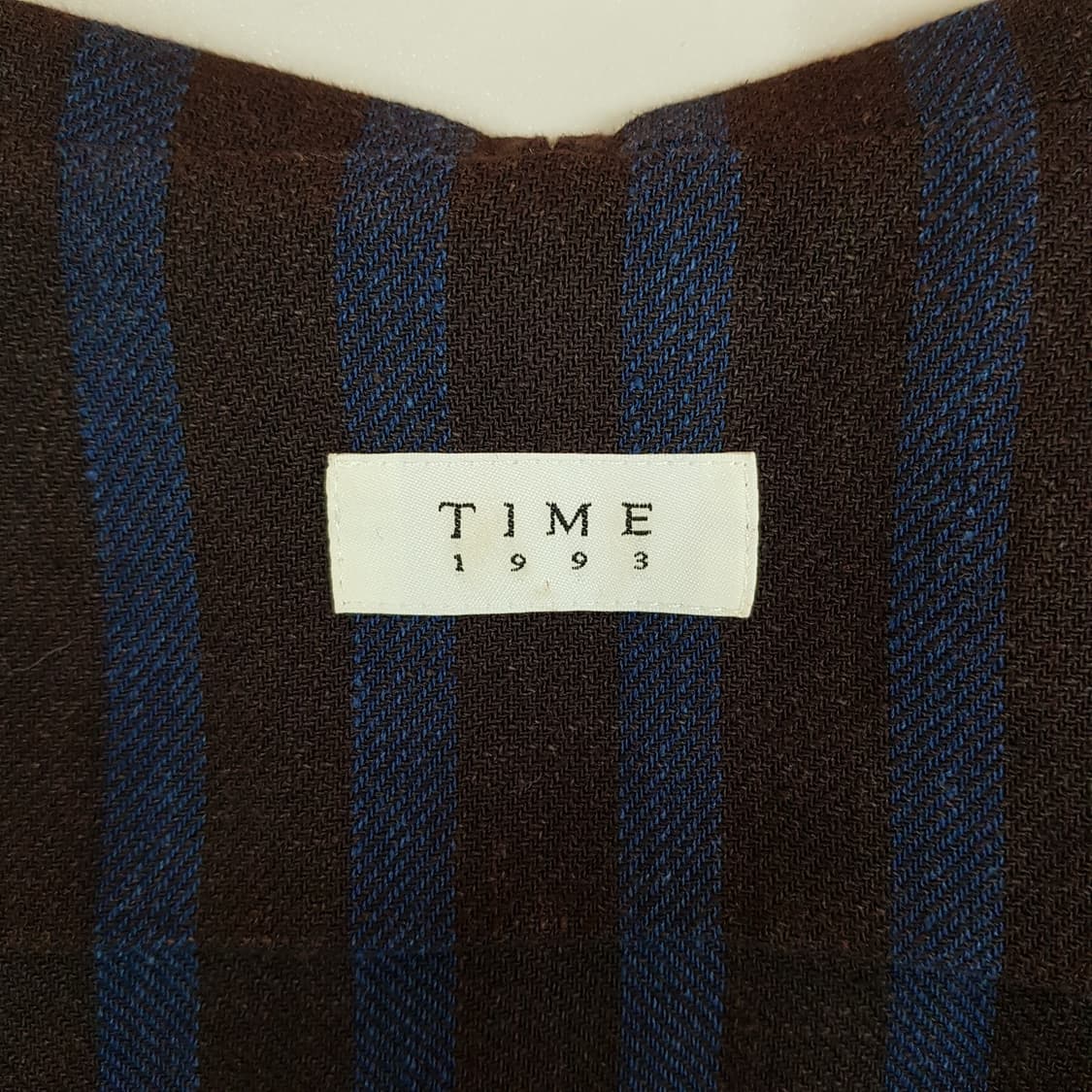 한섬 타임 스트라이프 린넨 크롭 자켓 82-94-160사이즈 상품이미지7