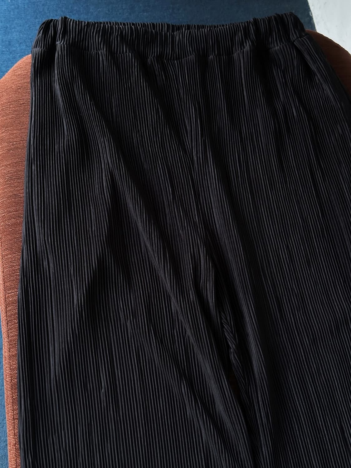 Micro pleats loose easy pants 상품이미지4