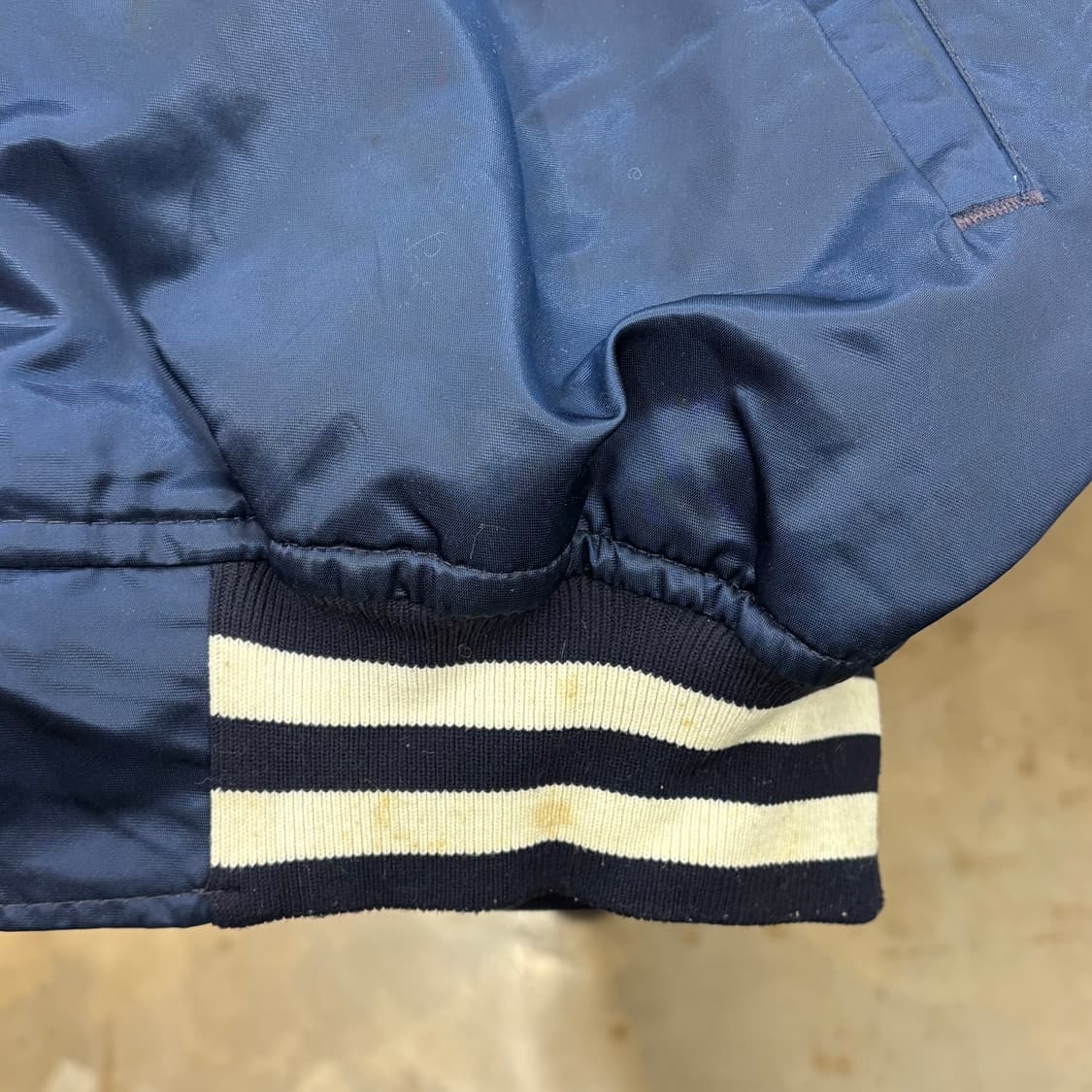 90's Starter x 뉴욕양키스 다이아몬드 컬렉션 바시티 자켓  상품이미지6