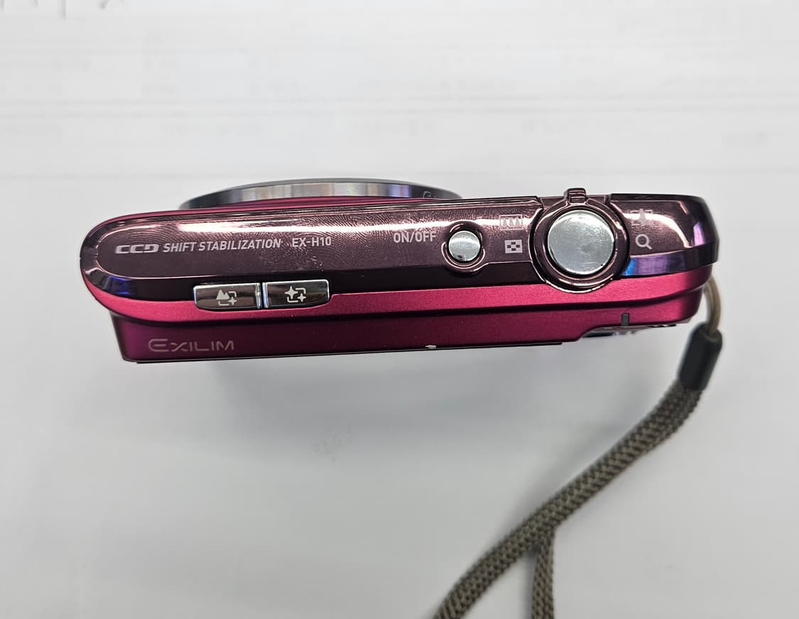 카시오 엑슬림 EX-H10 디카 핑크 상품이미지4