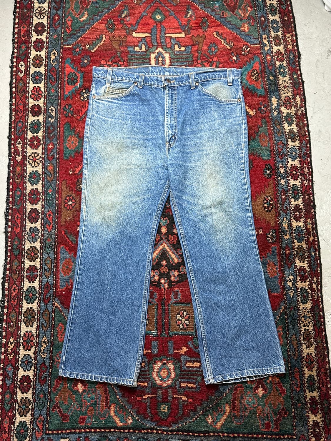 90's 리바이스 517 오렌지탭 부츠컷 플레어진 상품이미지1