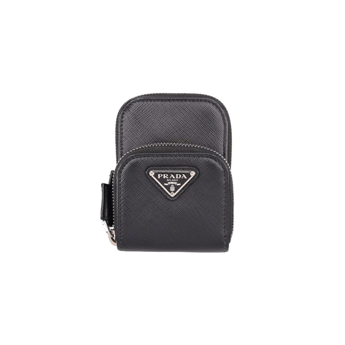 프라다 2ZD011 사피아노 레더 이어폰 케이스 블랙 상품이미지7