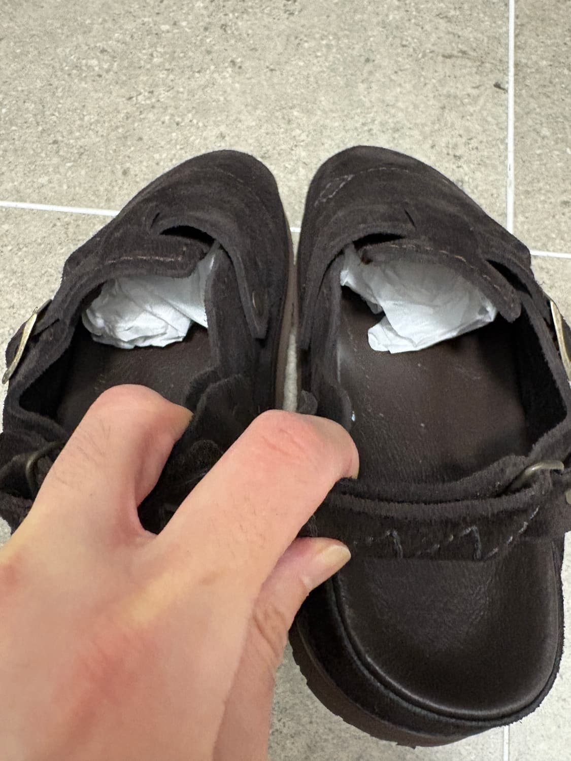 [3]폴리테루 슬라이더 다크 브라운 상품이미지6