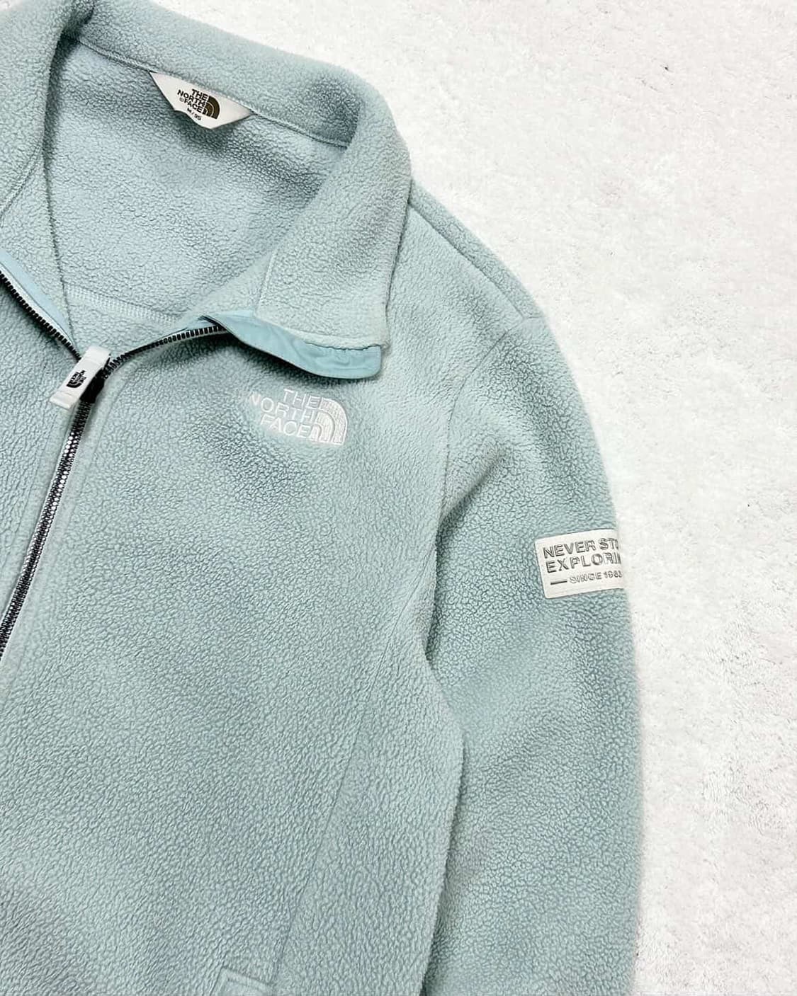 노스페이스 화이트라벨 피스타치오 플리스 집업 상품이미지6