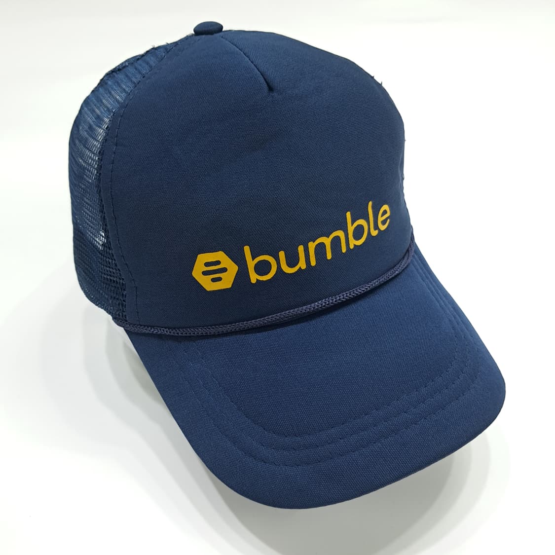 Bumble 로고 네이비 로프 메쉬 트러커캡 P1096 상품이미지2