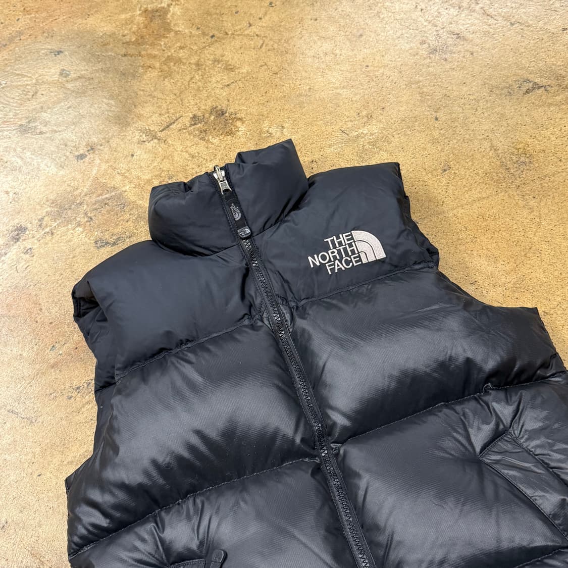 [정품/85] 노스페이스 블랙 패딩 조끼 b14 상품이미지1