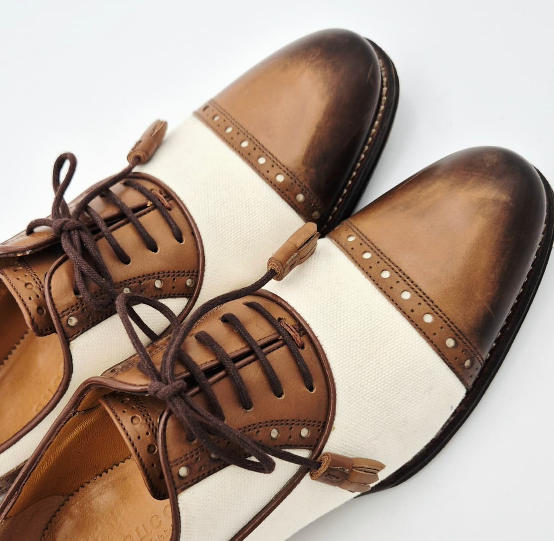 구찌 투톤 옥스포드 여성 로퍼
 상품이미지7