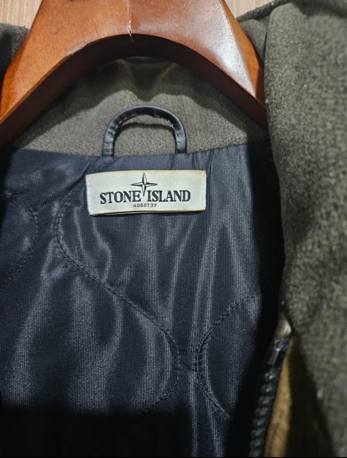 스톤 아일랜드 왁스 소프트 레더 자켓 상품이미지3