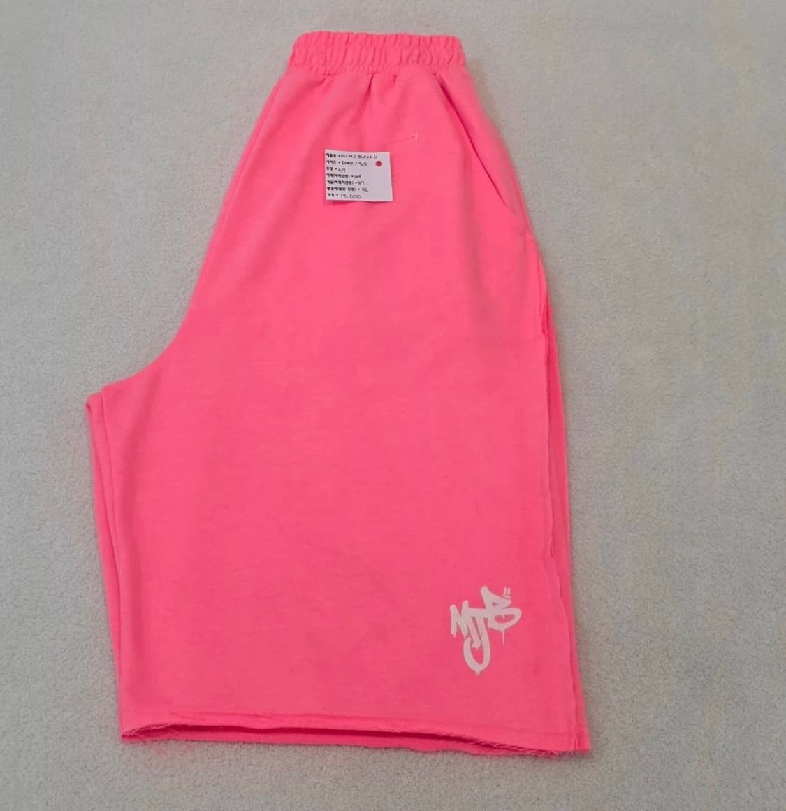 네온핑크 반바지 상품이미지2