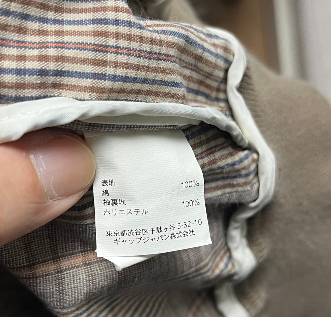 올드 갭, 갭 재팬 GAP 체크 해링턴 자켓 상품이미지6