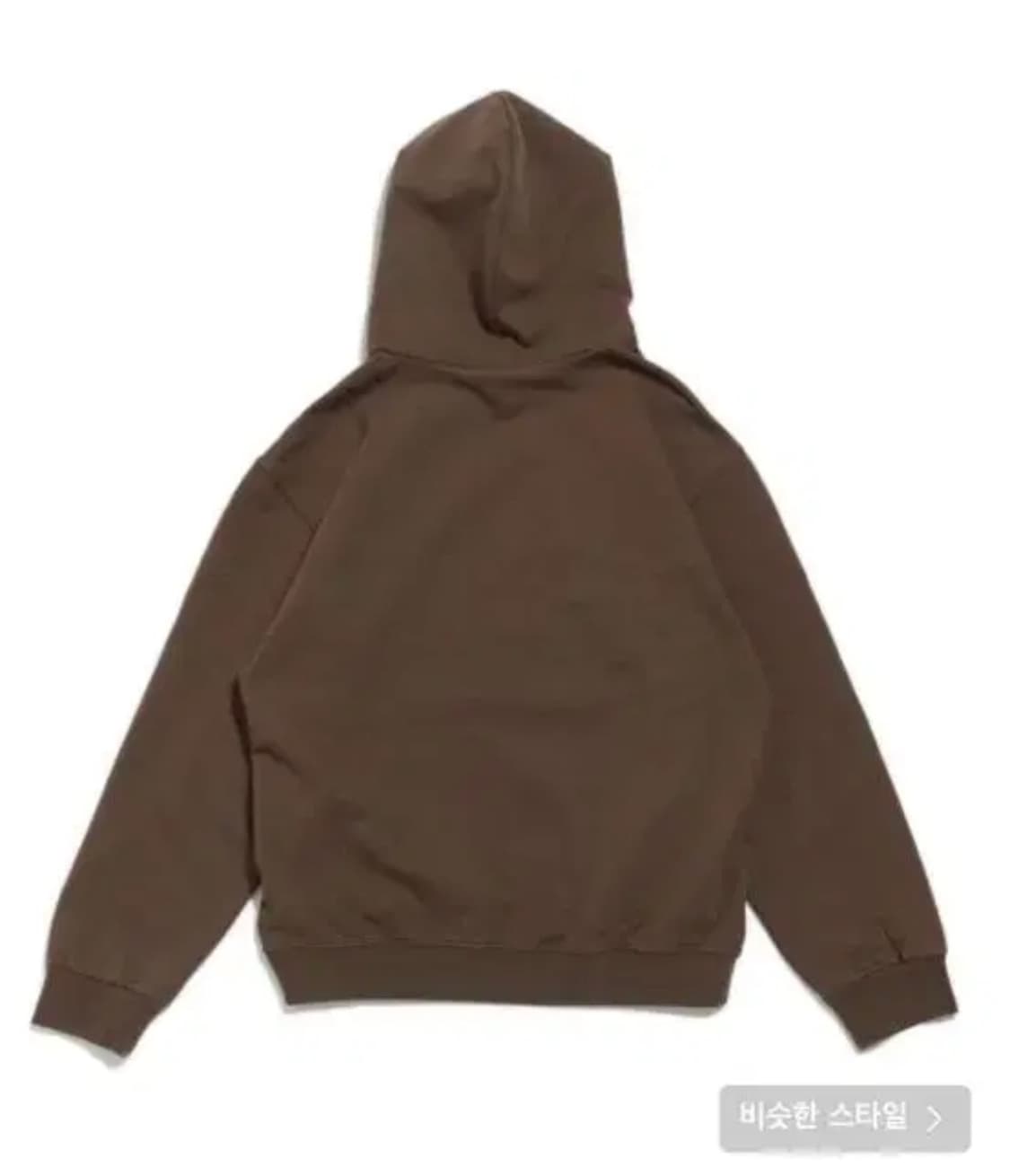 헬로우선라이즈 후드티 브라운  상품이미지7