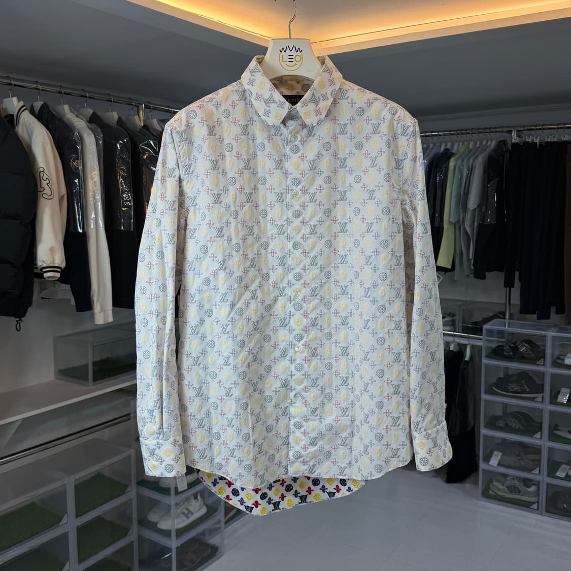 [리오브] 루이비통 LVSE DNA 멀티 컬러 모노그램 셔츠 상품이미지1