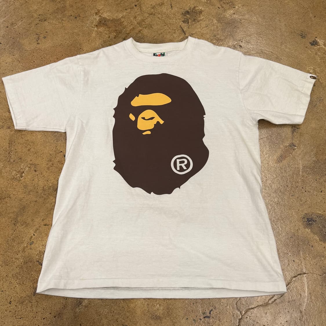 베이프 빅사루 헤드 양면 반팔티셔츠 상품이미지2