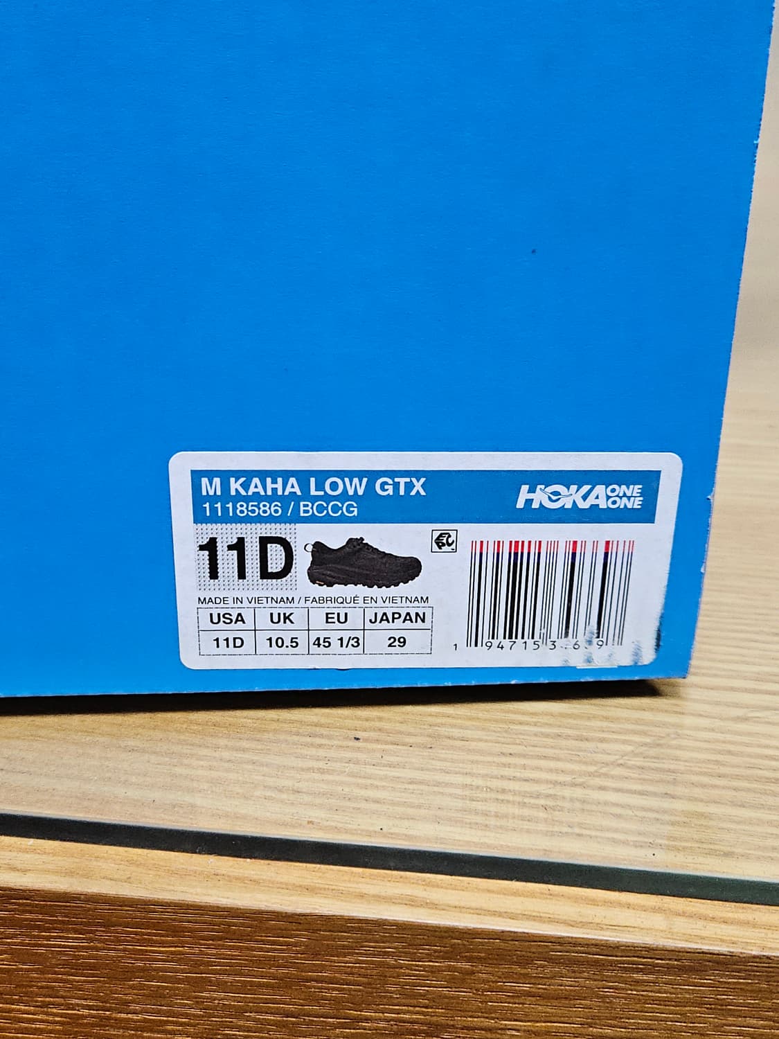 호카 카하 로우 고어텍스 (블랙 차콜 그레이) 상품이미지8