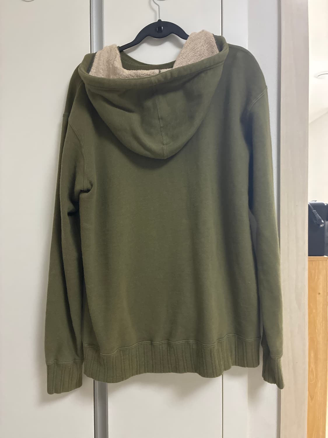 [42/L] 풀카운트(FULLCOUNT) 루프휠 헤비웨이트 후드티 (카키 상품이미지2