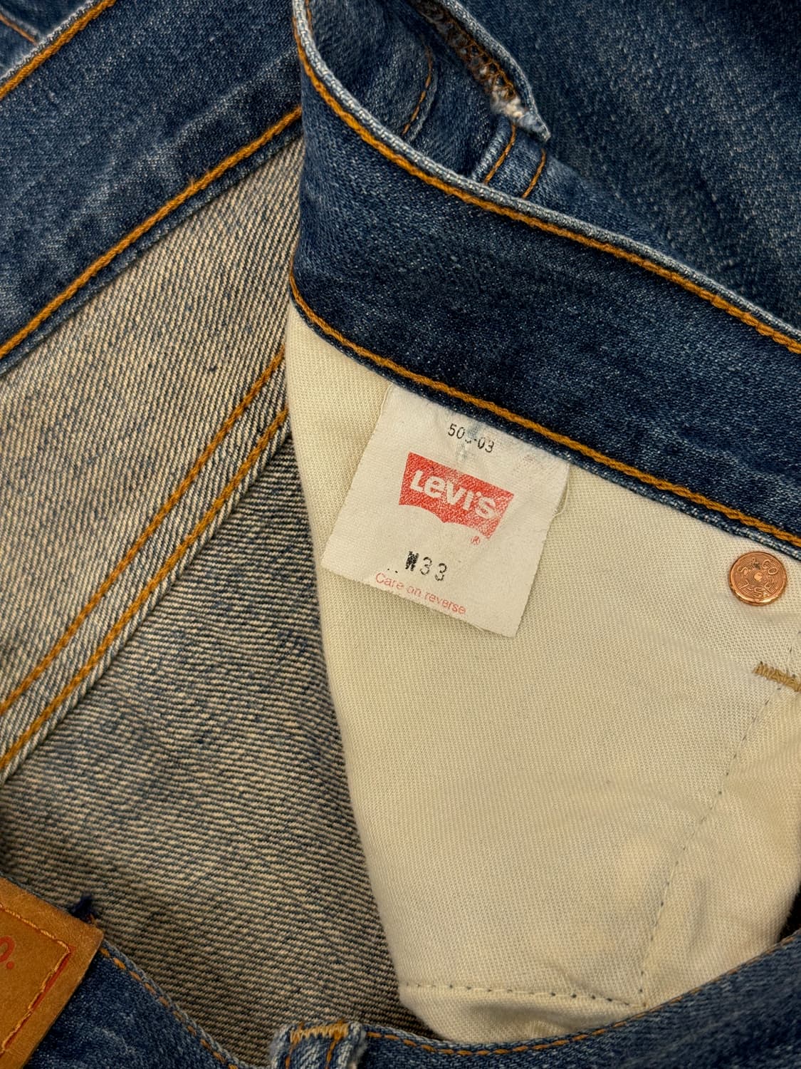 00s Levi's 503 Loose Straight Denim Pant 상품이미지7