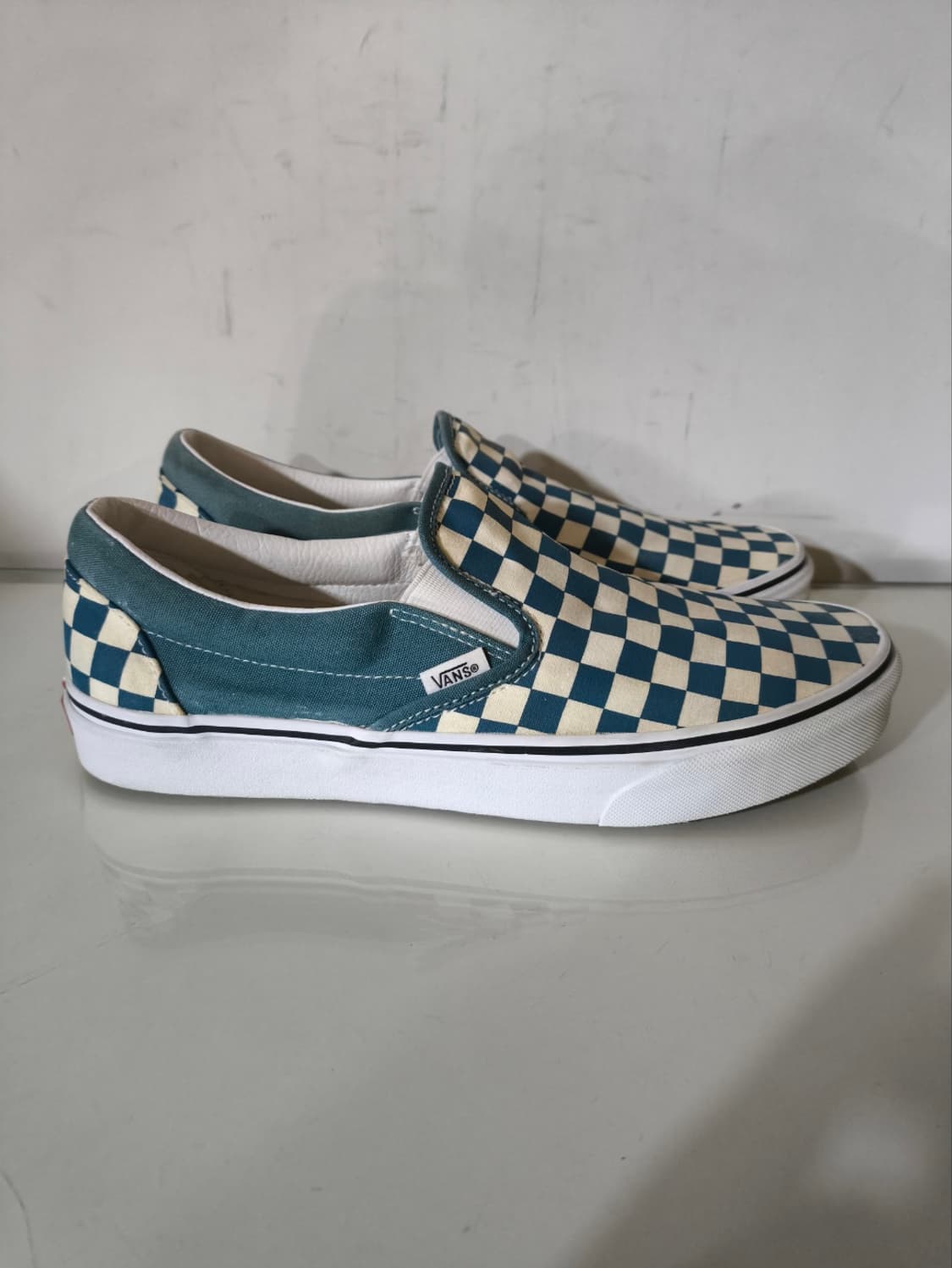 280mm 반스 띠어리 체커보드 슬립온 상품이미지2