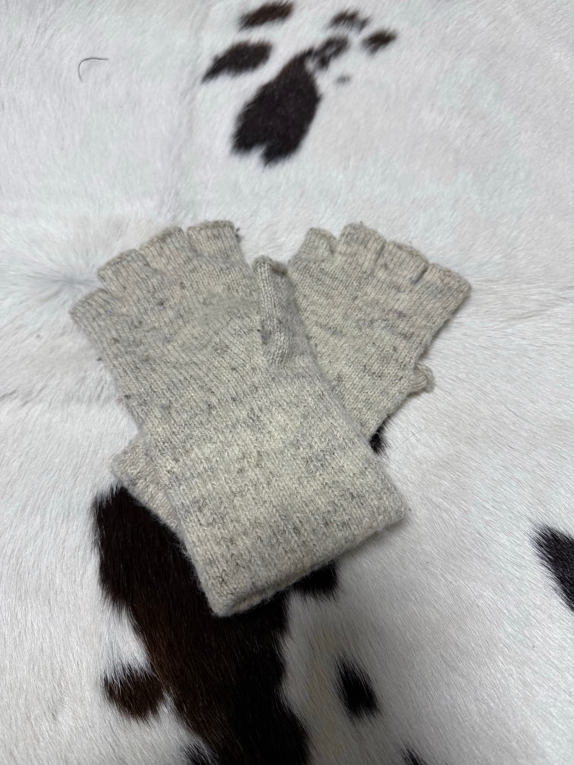 넘버나인 08aw 포틀랜드기 핑거리스 울장갑 상품이미지2