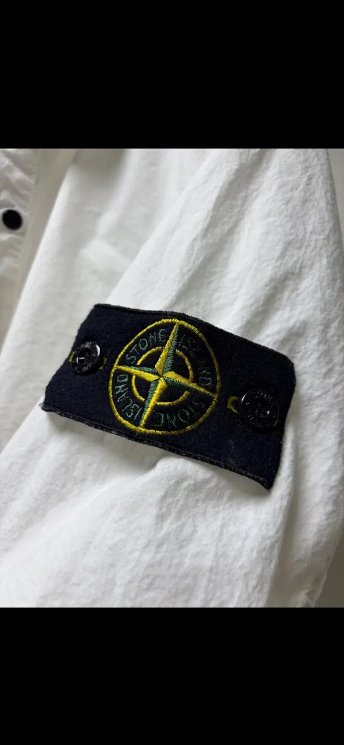 스톤아일랜드 화이트 셔츠 M 상품이미지4