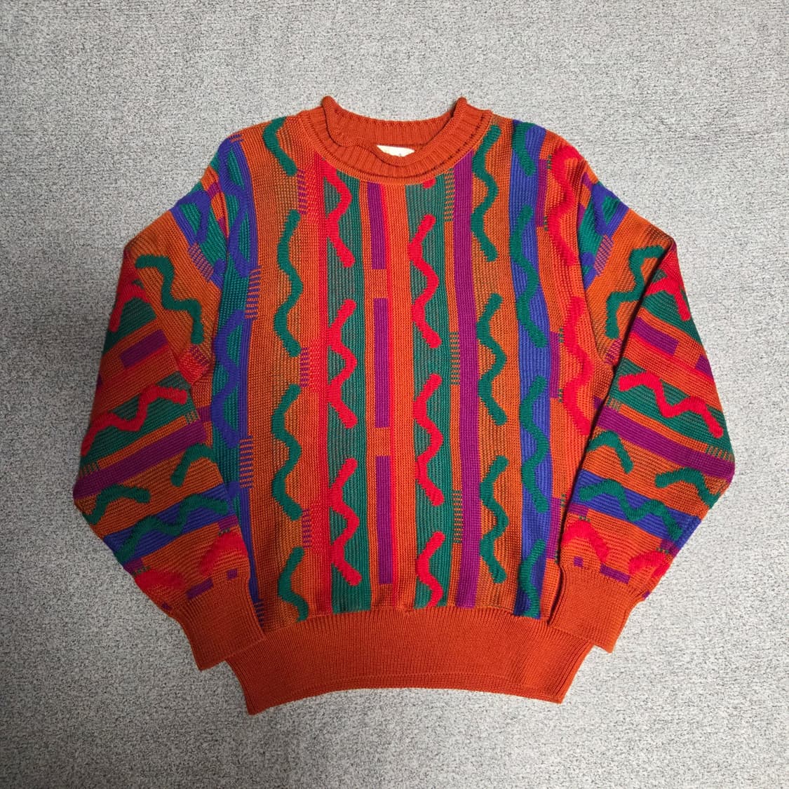 Made in Japan 인디언 모크넥 니트 L(100) 상품이미지1