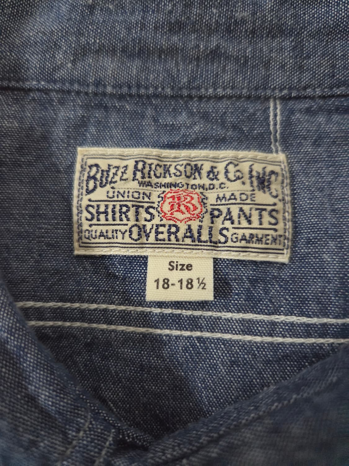 버즈릭슨 샴브레이셔츠  상품이미지2