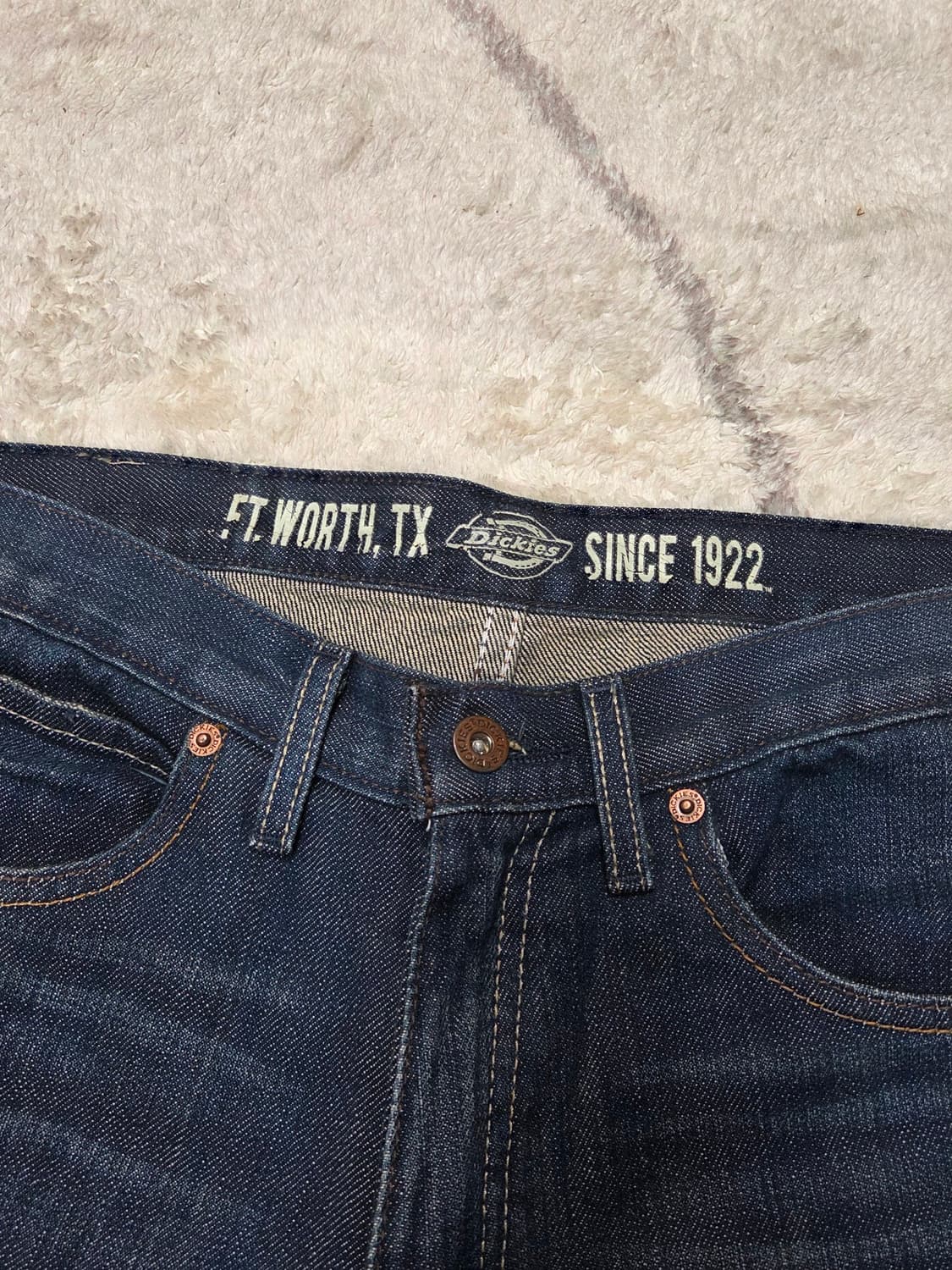 디키즈(Dickies) 오리지널 데님 청바지 (인디고 / 32) 상품이미지3