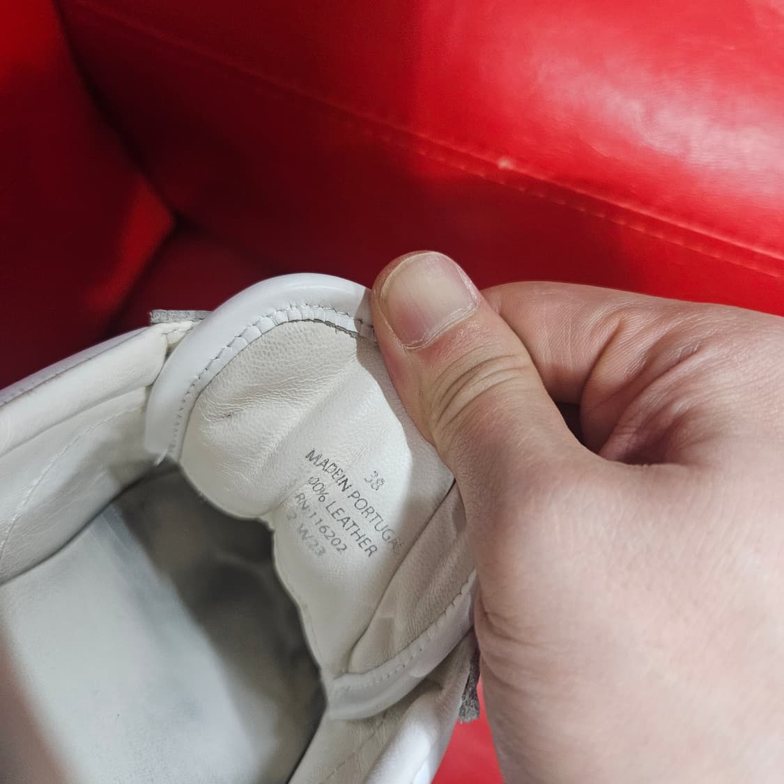 쟈딕앤볼테르 라 플래시 청키 스무스 송아지가죽 스니커즈 상품이미지9