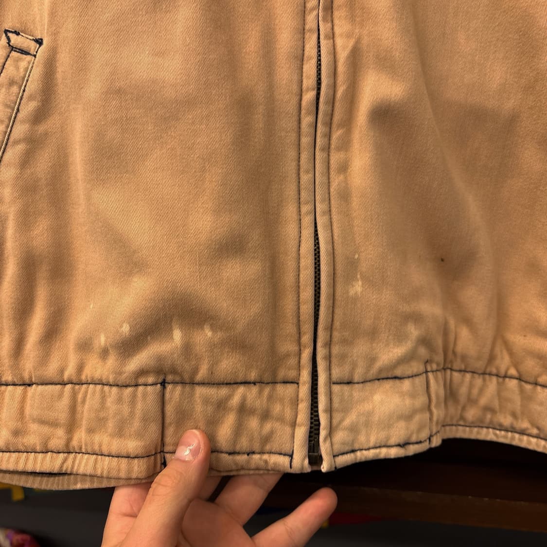 90s 폴로 랄프로렌 체크라이닝 코듀로이 카라 바이스윙자켓 N825 상품이미지6