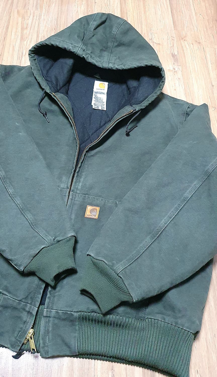 [XXL]칼하트 j130 MOS 샌드스톤 액티브 자켓 상품이미지2