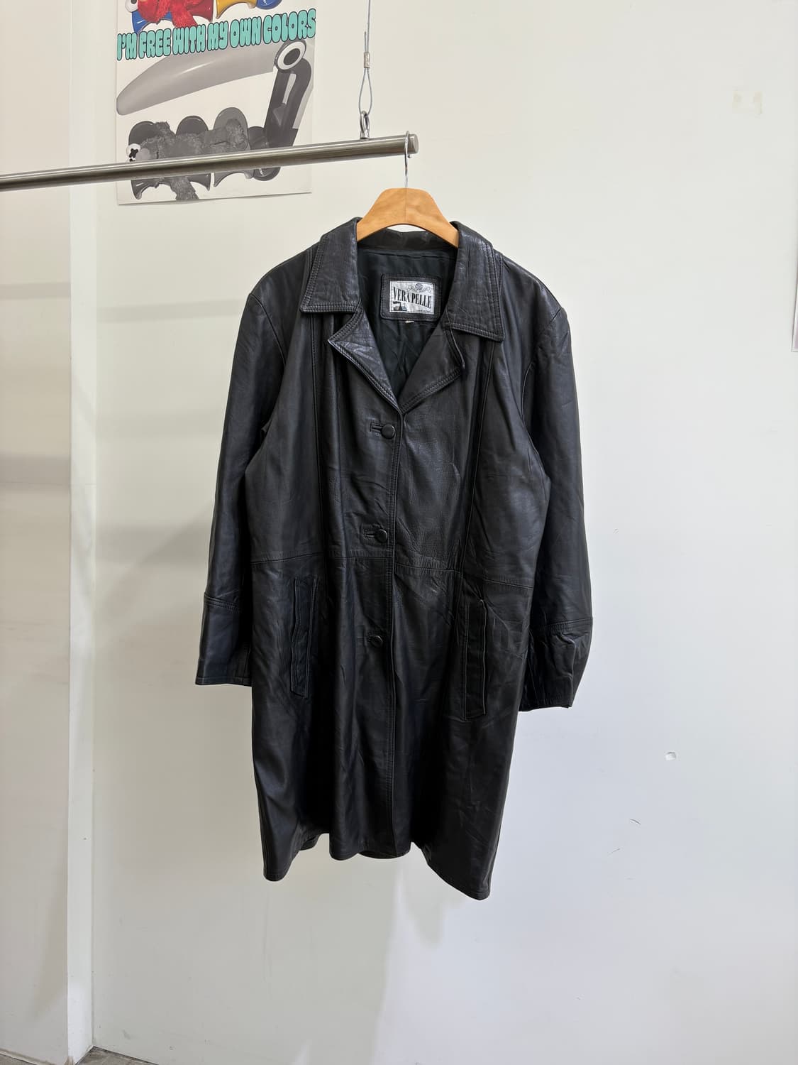 VERA PELLE (Made in Italy) 레더코트 상품이미지1