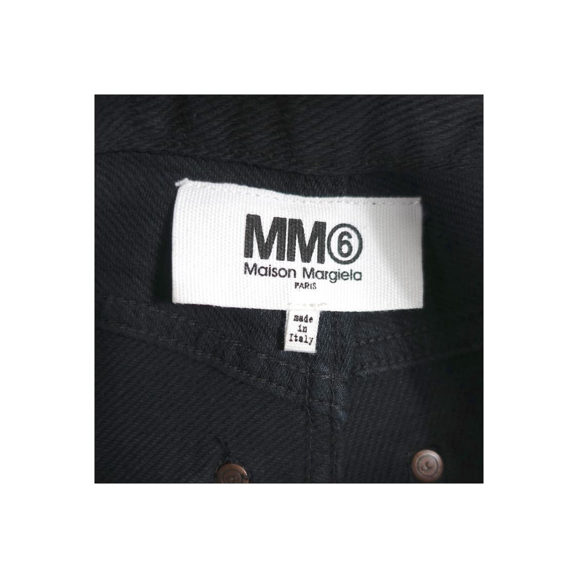 MM6 메종마르지엘라 백스티치 부츠컷 데님팬츠 36, S 상품이미지9