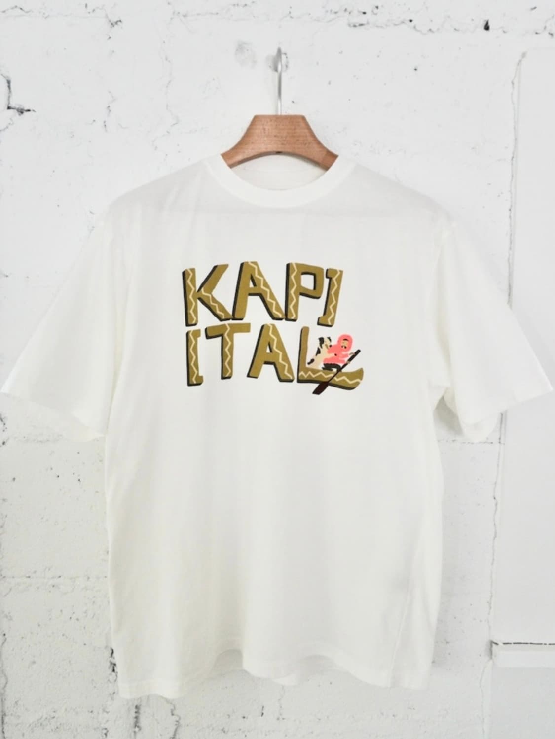 캐피탈 20 저지 크루 티셔츠 카누 옐로우 상품이미지1