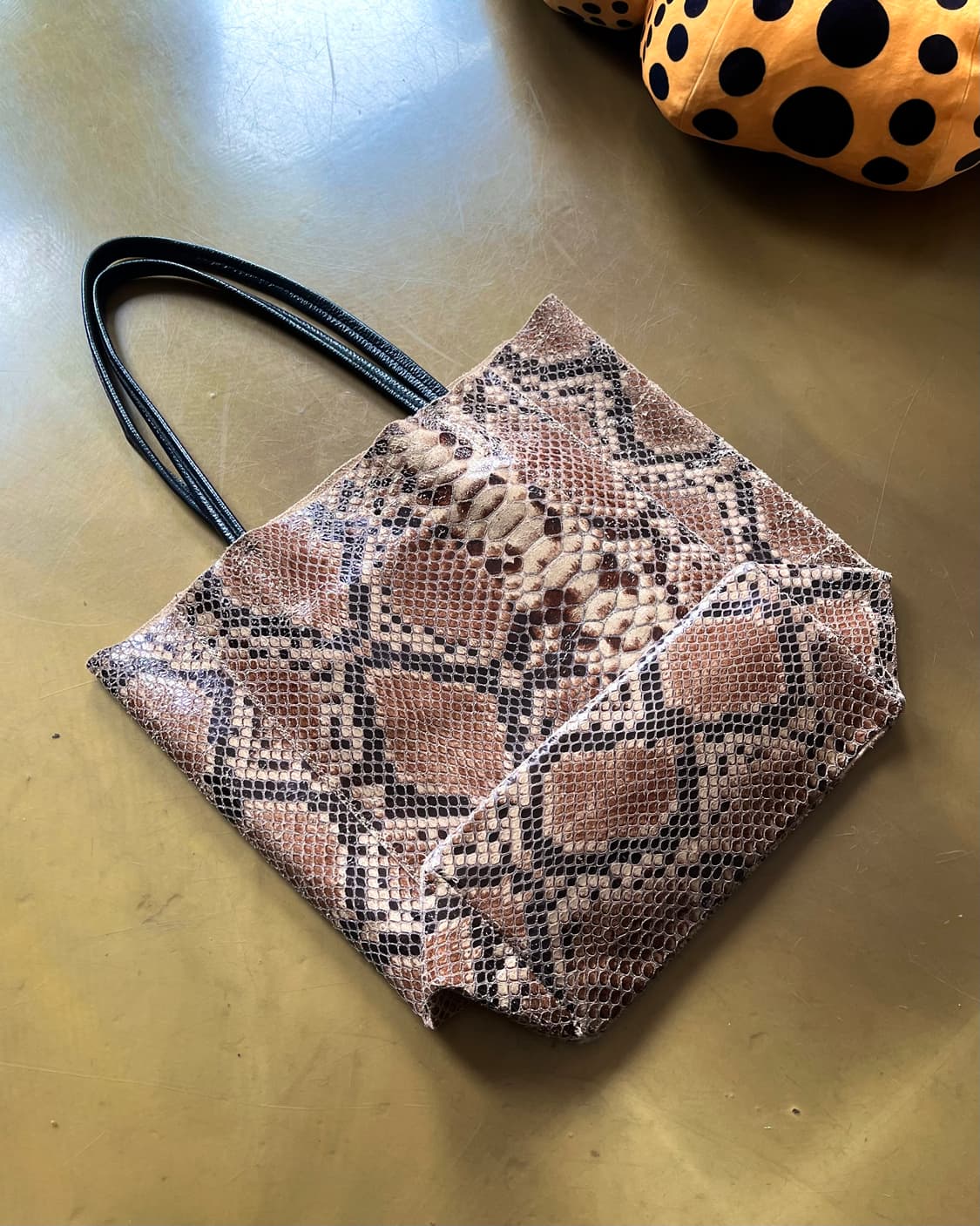 AULENTTI FIRENZE Italian Python Bag  상품이미지9