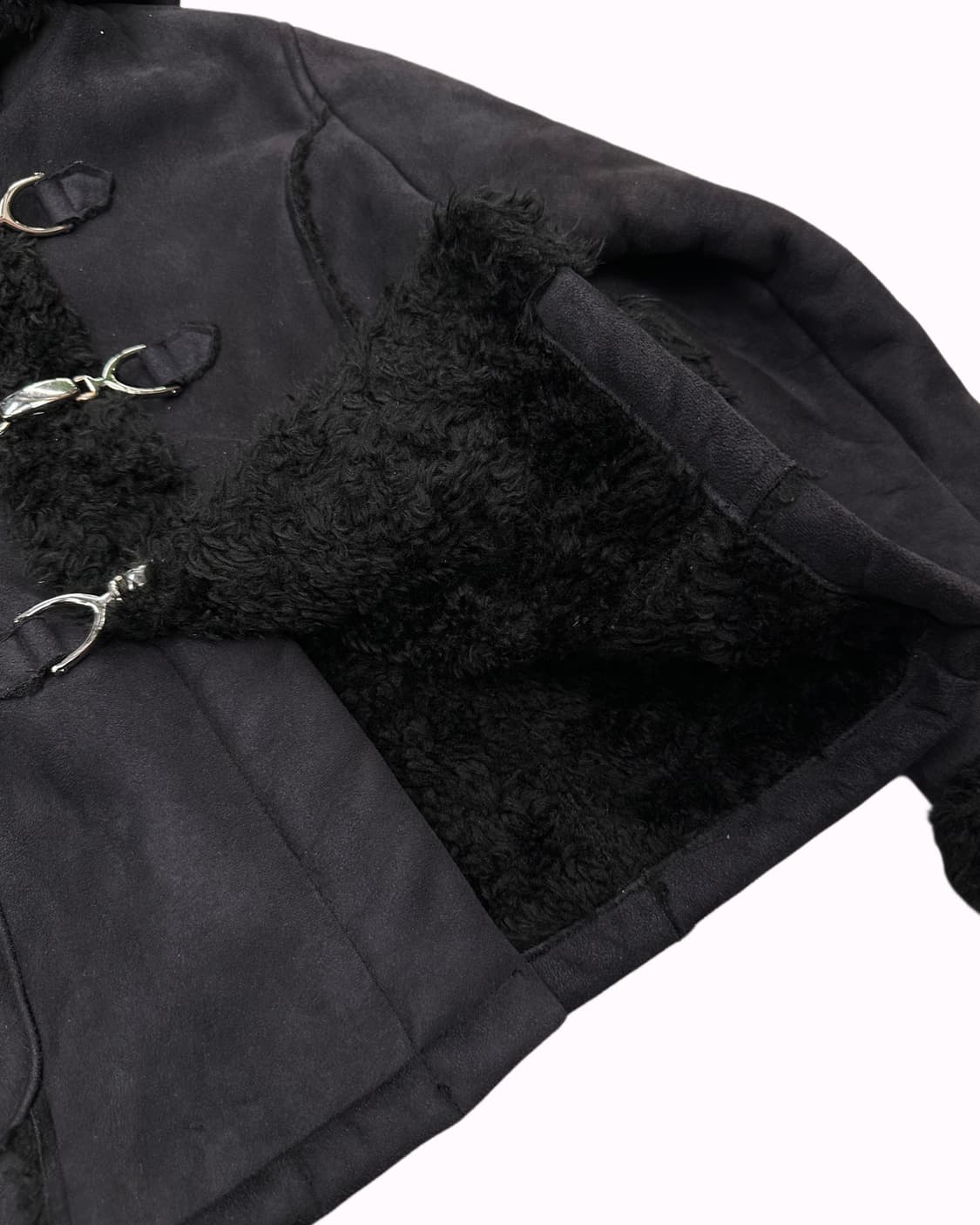 duffle shearling hood jacket 상품이미지4