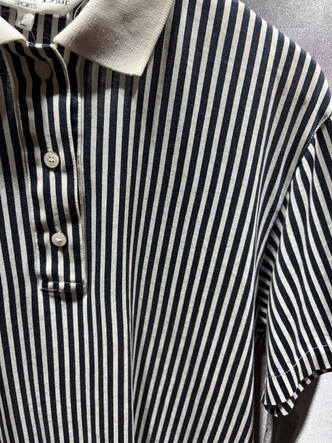 L Christian Dior 크리스찬 디올 스트라이프 카라티 상품이미지4