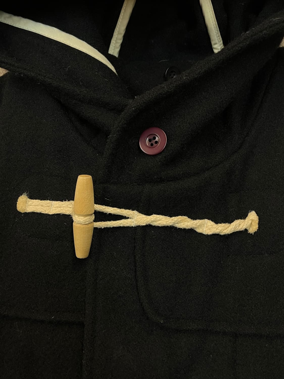 비바스튜디오 떡볶이코트 블랙 M #csz2024 상품이미지5