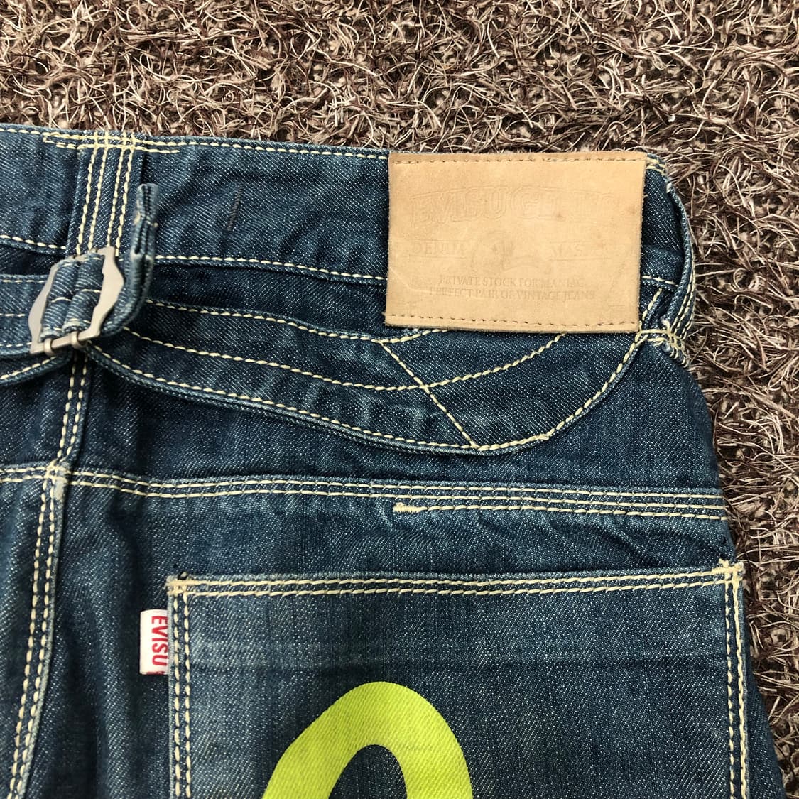 에비수 엔지니어드 신치백 데님 팬츠 상품이미지4