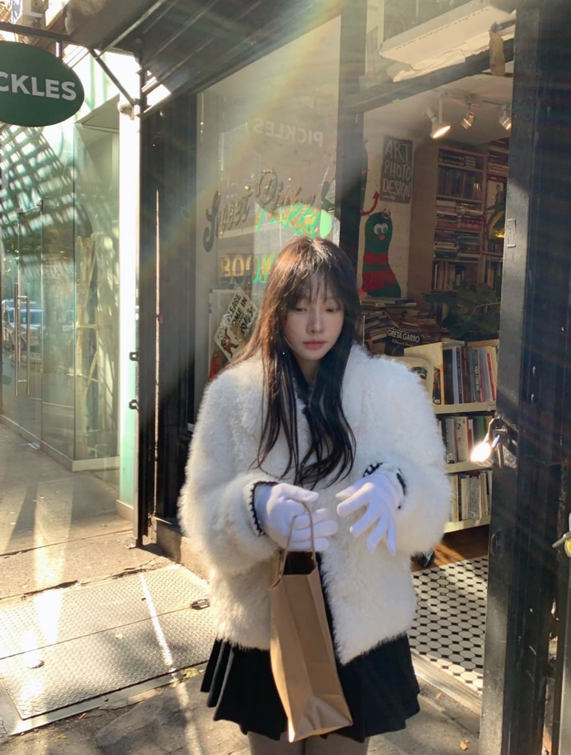 리즈 노엘 시어링 퍼자켓 상품이미지3