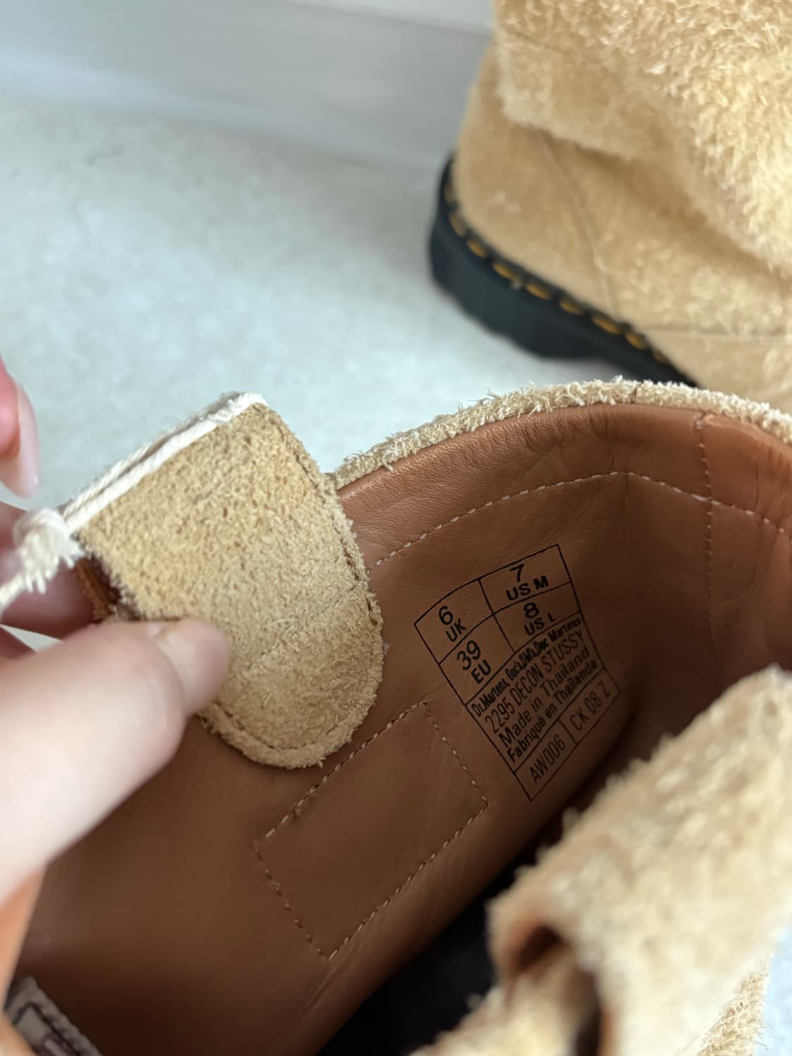 닥터마틴 스투시 2295 데콘 39 250 UK6  풀박스, 택O 상품이미지5