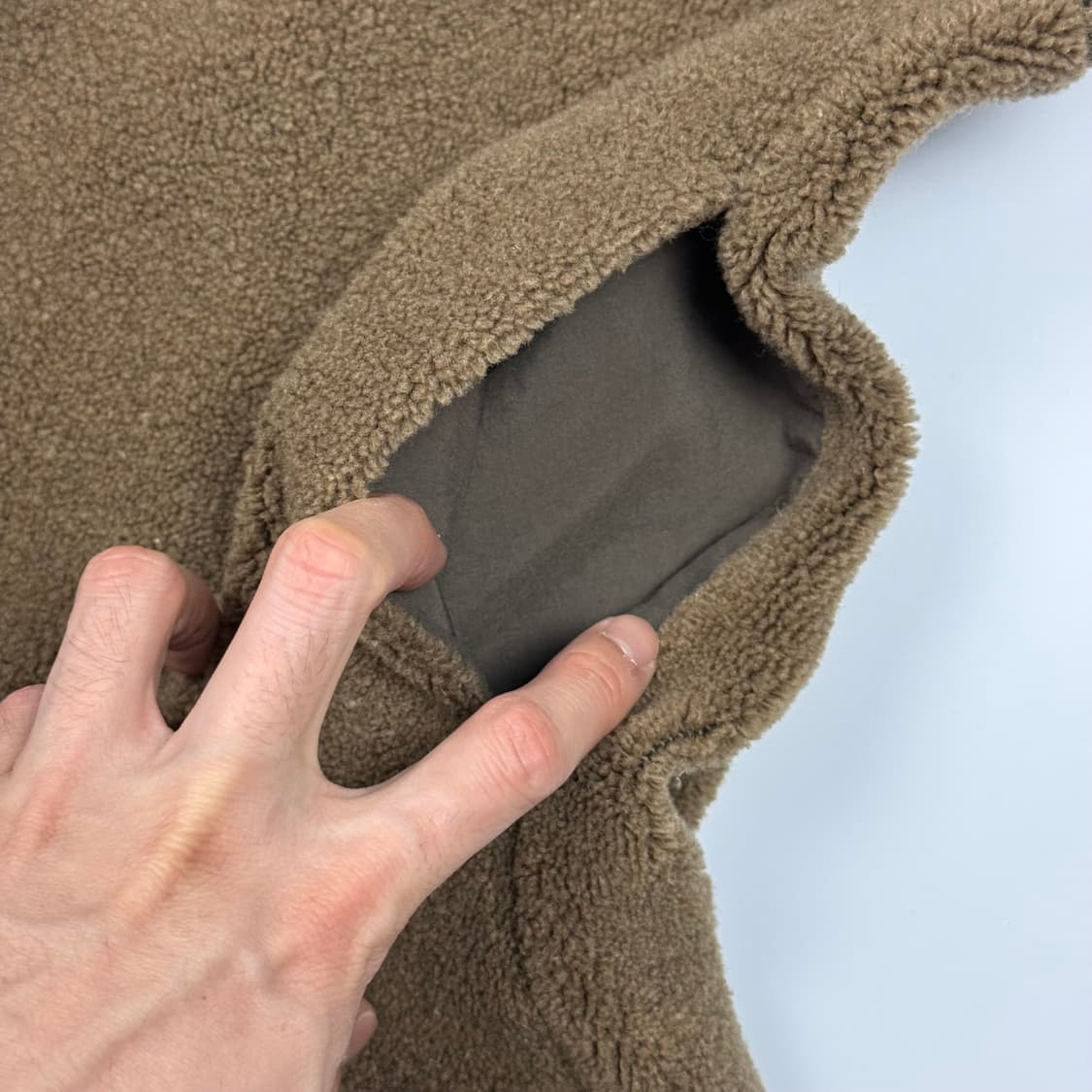 (107) 그라프페이퍼 보아 울 플리스 풀오버 상품이미지7