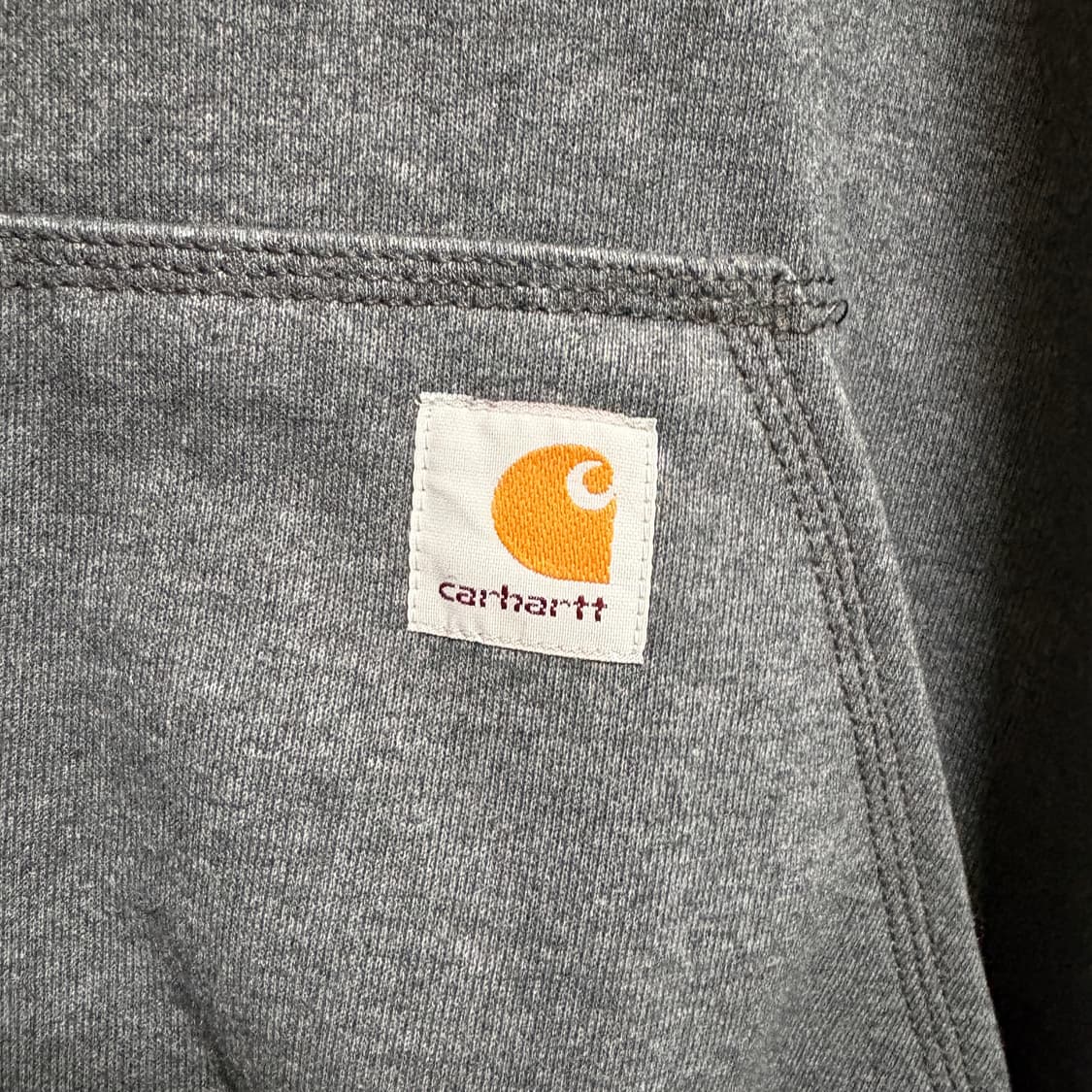 (민트급) 칼하트 레인디펜더 헤비웨이트 하프집업 후드 / 카본히터, L 상품이미지6